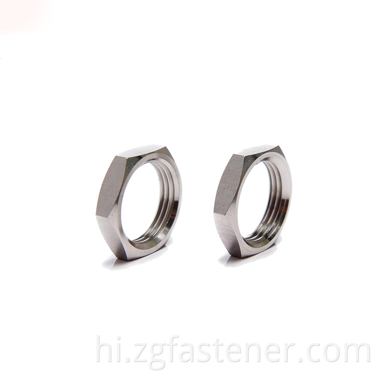 hex thin nut